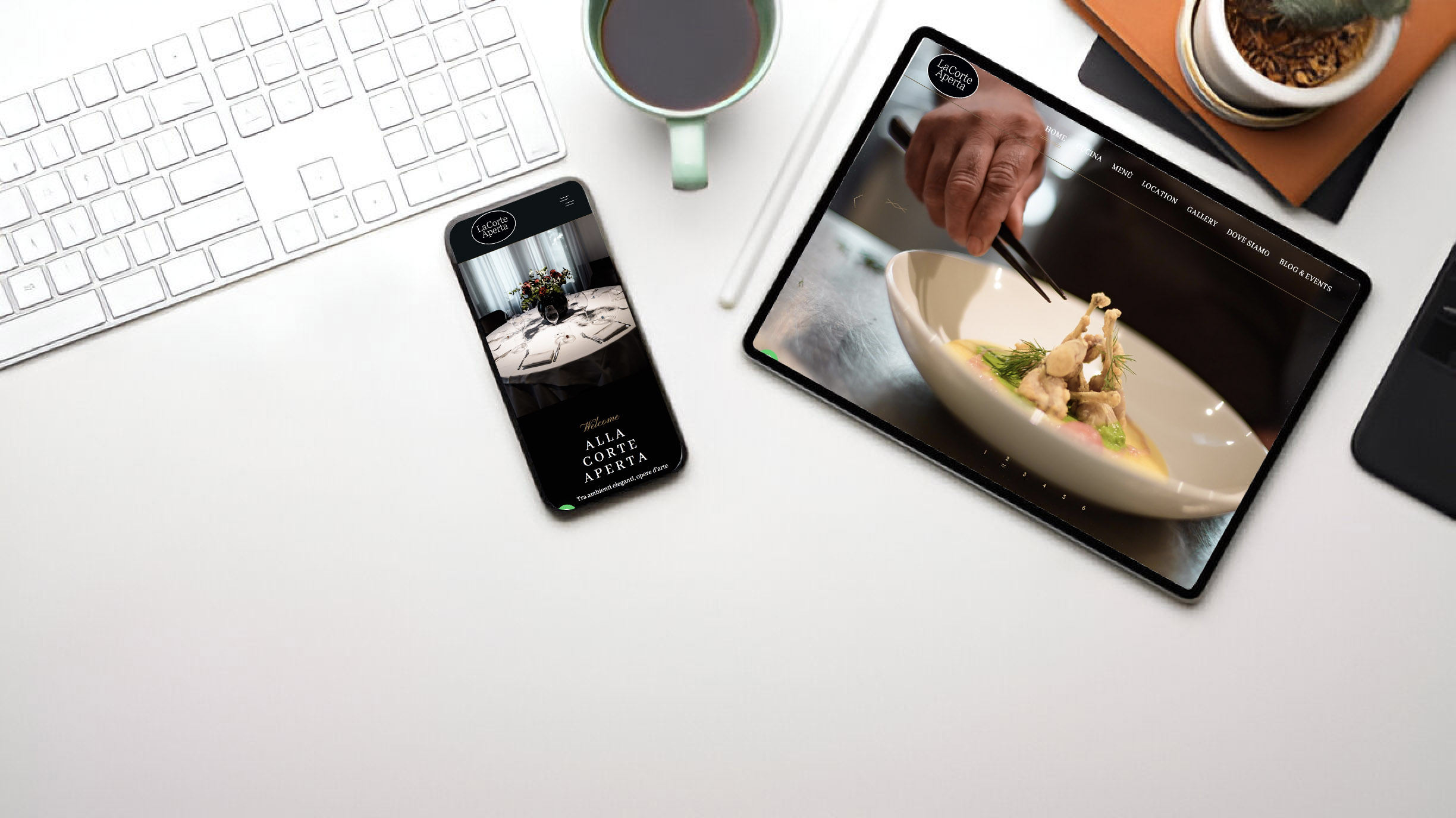 Galleria fotografica professionale dei piatti gourmet del locale
