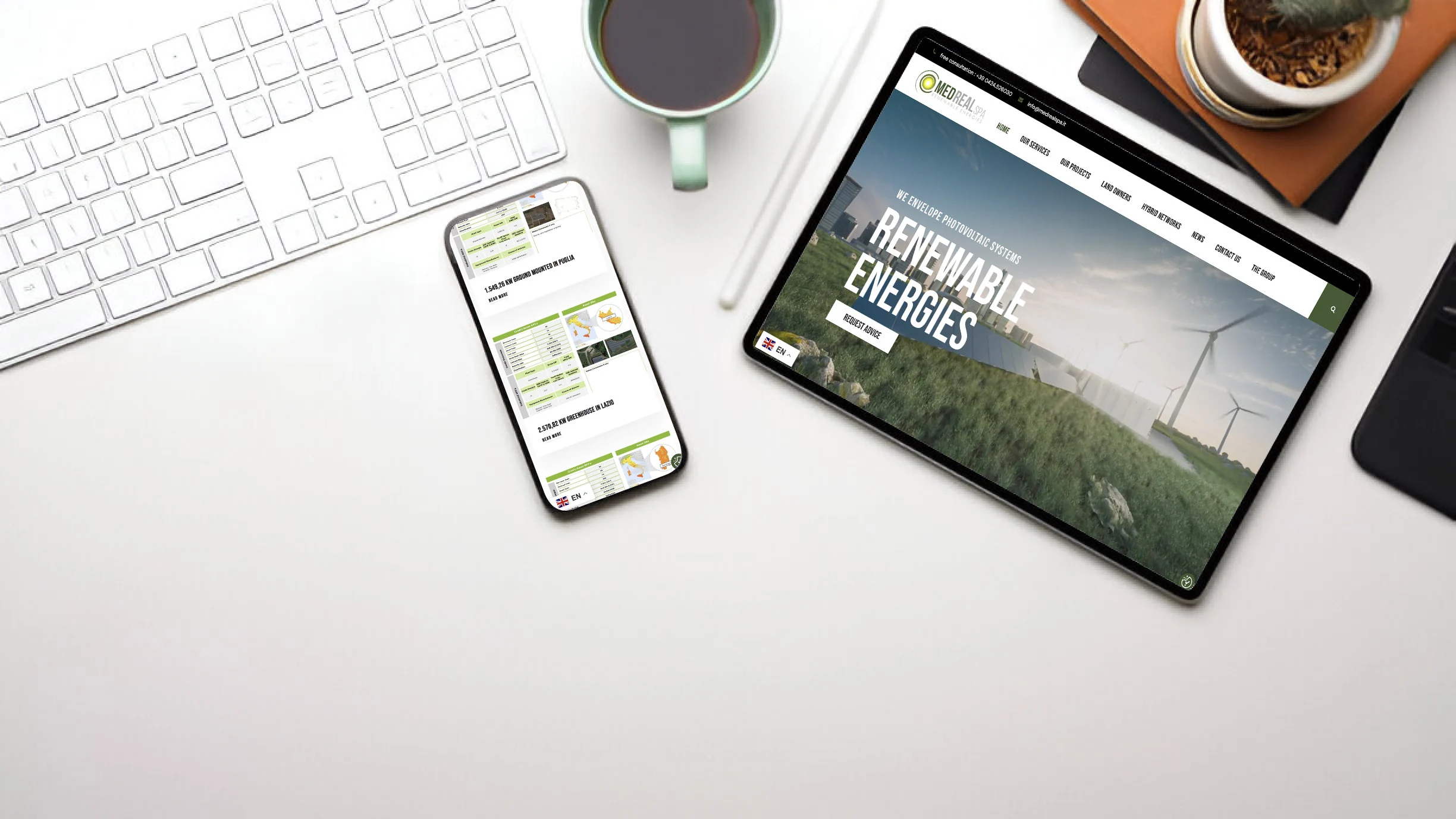 responsive-medrealspa Portfolio impianti fotovoltaici e biomassa della divisione bioingegneristica