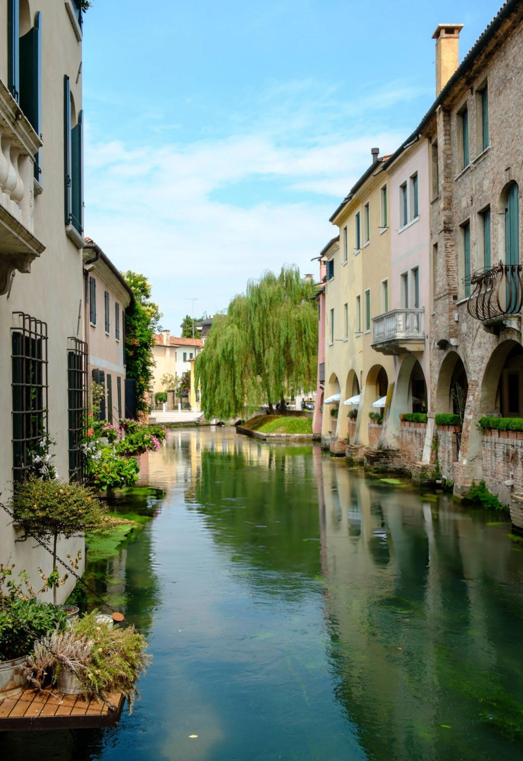 scorcio verticale di un naviglio treviso realizzazione siti internet Treviso per aziende locali